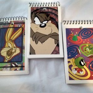 1996-1999 three 5" Looney Tunes notepads